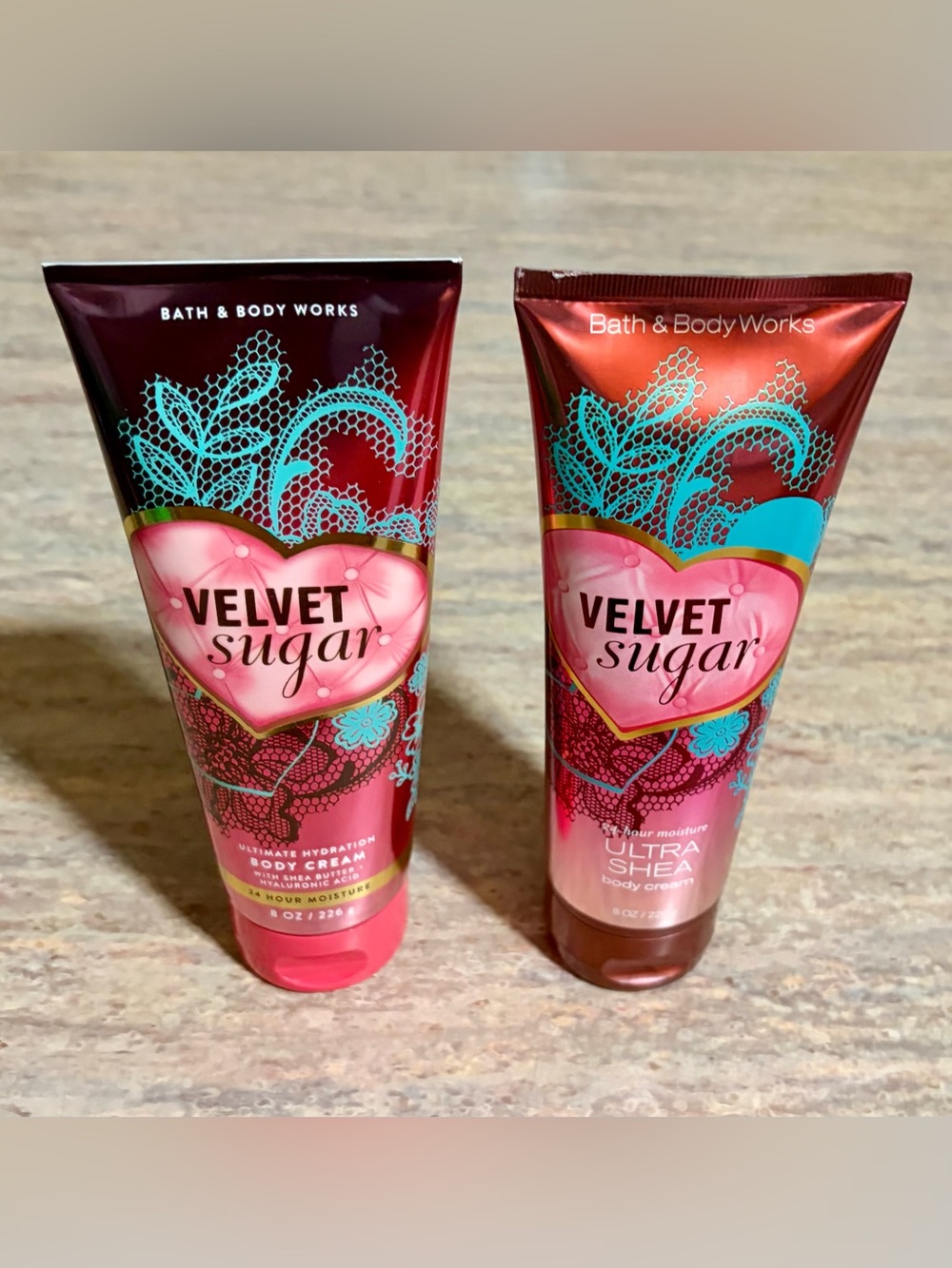Bath & Body Works Discontinued Velvet Sugar Body Creams Set